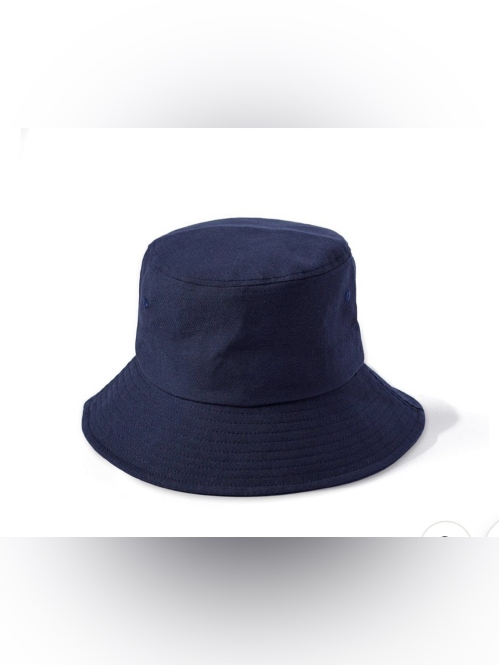New Lift Down Classic Navy Bucket Hat, Adjustable with Interior Drawstring